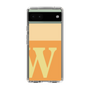 スリムプロテクションケース［ オリジナル - initial two tone - W orange ］
