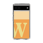 スリムプロテクションケース［ オリジナル - initial two tone - W orange ］