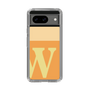 スリムプロテクションケース［ オリジナル - initial two tone - W orange ］