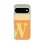 スリムプロテクションケース［ オリジナル - initial two tone - W orange ］