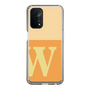 スリムプロテクションケース［ オリジナル - initial two tone - W orange ］