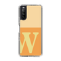 スリムプロテクションケース［ オリジナル - initial two tone - W orange ］