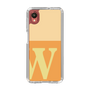 スリムプロテクションケース［ オリジナル - initial two tone - W orange ］