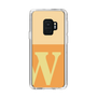 スリムプロテクションケース［ オリジナル - initial two tone - W orange ］
