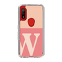 スリムプロテクションケース［ オリジナル - initial two tone - W pink ］