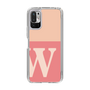 スリムプロテクションケース［ オリジナル - initial two tone - W pink ］