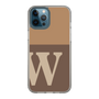 スリムプロテクションケース［ オリジナル - initial two tone - W brown ］