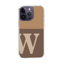 スリムプロテクションケース［ オリジナル - initial two tone - W brown ］