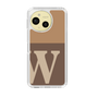 スリムプロテクションケース［ オリジナル - initial two tone - W brown ］