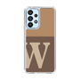 スリムプロテクションケース［ オリジナル - initial two tone - W brown ］