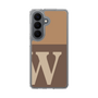 スリムプロテクションケース［ オリジナル - initial two tone - W brown ］