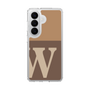 スリムプロテクションケース［ オリジナル - initial two tone - W brown ］