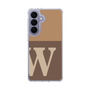 スリムプロテクションケース［ オリジナル - initial two tone - W brown ］