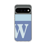 スリムプロテクションケース［ オリジナル - initial two tone - W blue ］