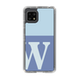 スリムプロテクションケース［ オリジナル - initial two tone - W blue ］