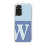 スリムプロテクションケース［ オリジナル - initial two tone - W blue ］