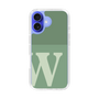 スリムプロテクションケース［ オリジナル - initial two tone - W green ］
