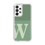 スリムプロテクションケース［ オリジナル - initial two tone - W green ］