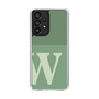 スリムプロテクションケース［ オリジナル - initial two tone - W green ］