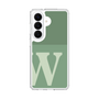 スリムプロテクションケース［ オリジナル - initial two tone - W green ］