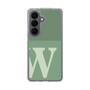 スリムプロテクションケース［ オリジナル - initial two tone - W green ］