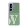 スリムプロテクションケース［ オリジナル - initial two tone - W green ］