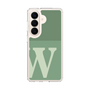 スリムプロテクションケース［ オリジナル - initial two tone - W green ］
