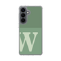 スリムプロテクションケース［ オリジナル - initial two tone - W green ］