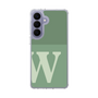 スリムプロテクションケース［ オリジナル - initial two tone - W green ］