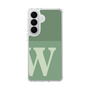 スリムプロテクションケース［ オリジナル - initial two tone - W green ］