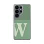 スリムプロテクションケース［ オリジナル - initial two tone - W green ］