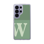 スリムプロテクションケース［ オリジナル - initial two tone - W green ］