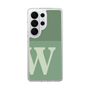 スリムプロテクションケース［ オリジナル - initial two tone - W green ］