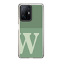 スリムプロテクションケース［ オリジナル - initial two tone - W green ］