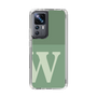 スリムプロテクションケース［ オリジナル - initial two tone - W green ］