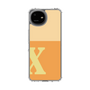 スリムプロテクションケース［ オリジナル - initial two tone - X orange ］