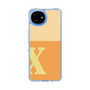 スリムプロテクションケース［ オリジナル - initial two tone - X orange ］