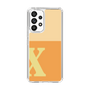 スリムプロテクションケース［ オリジナル - initial two tone - X orange ］