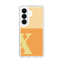 スリムプロテクションケース［ オリジナル - initial two tone - X orange ］