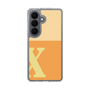 スリムプロテクションケース［ オリジナル - initial two tone - X orange ］