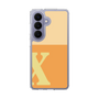 スリムプロテクションケース［ オリジナル - initial two tone - X orange ］
