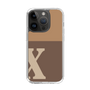 スリムプロテクションケース［ オリジナル - initial two tone - X brown ］