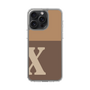 スリムプロテクションケース［ オリジナル - initial two tone - X brown ］