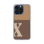 スリムプロテクションケース［ オリジナル - initial two tone - X brown ］