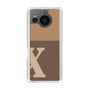 スリムプロテクションケース［ オリジナル - initial two tone - X brown ］