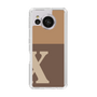 スリムプロテクションケース［ オリジナル - initial two tone - X brown ］