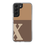 スリムプロテクションケース［ オリジナル - initial two tone - X brown ］