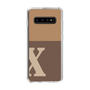 スリムプロテクションケース［ オリジナル - initial two tone - X brown ］