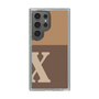 スリムプロテクションケース［ オリジナル - initial two tone - X brown ］