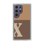 スリムプロテクションケース［ オリジナル - initial two tone - X brown ］